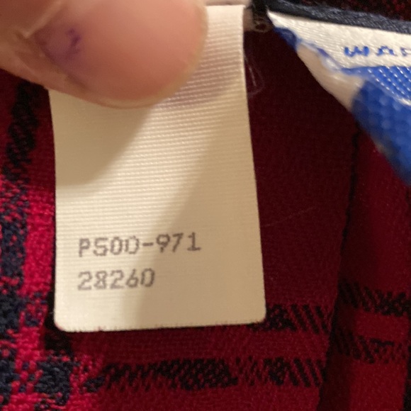 Pendleton tartan plaid pleated midi skirt - Picture 10 of 12